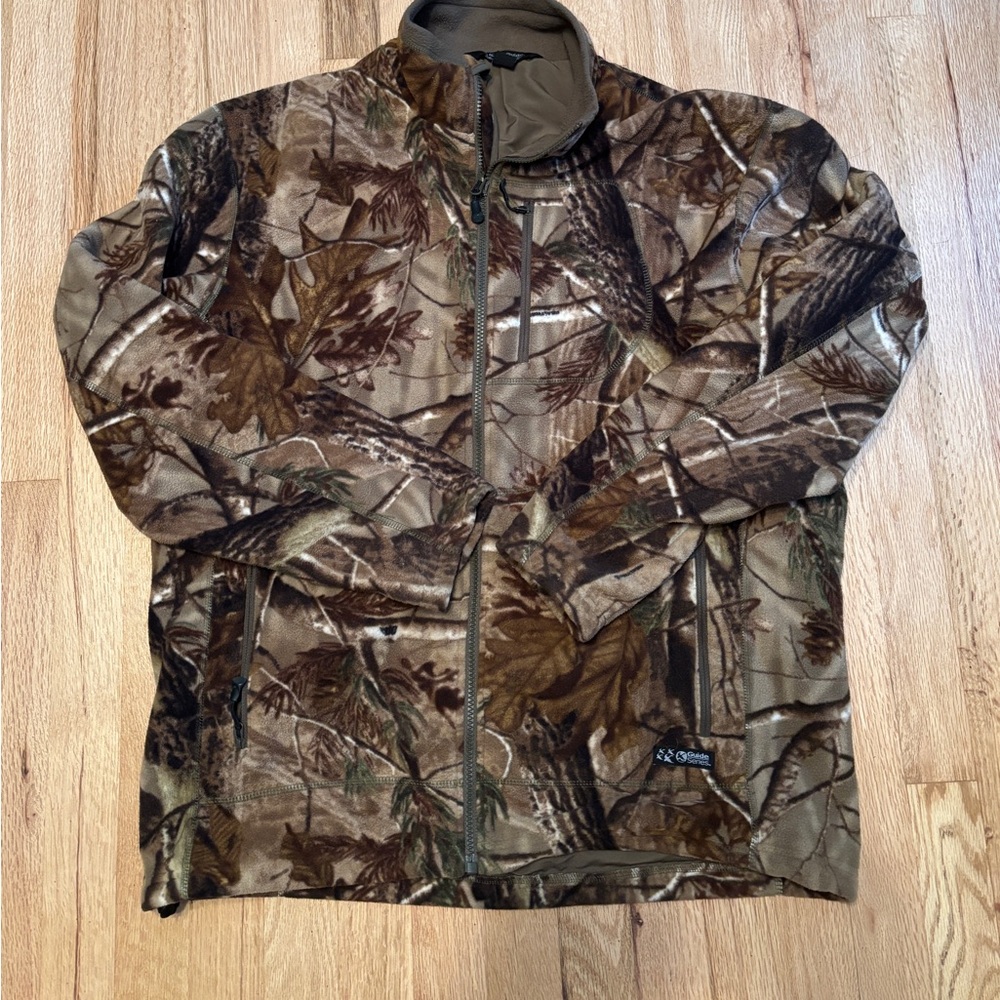 Guide Series Men's Camo Performance Jacket Sz M Full Zip